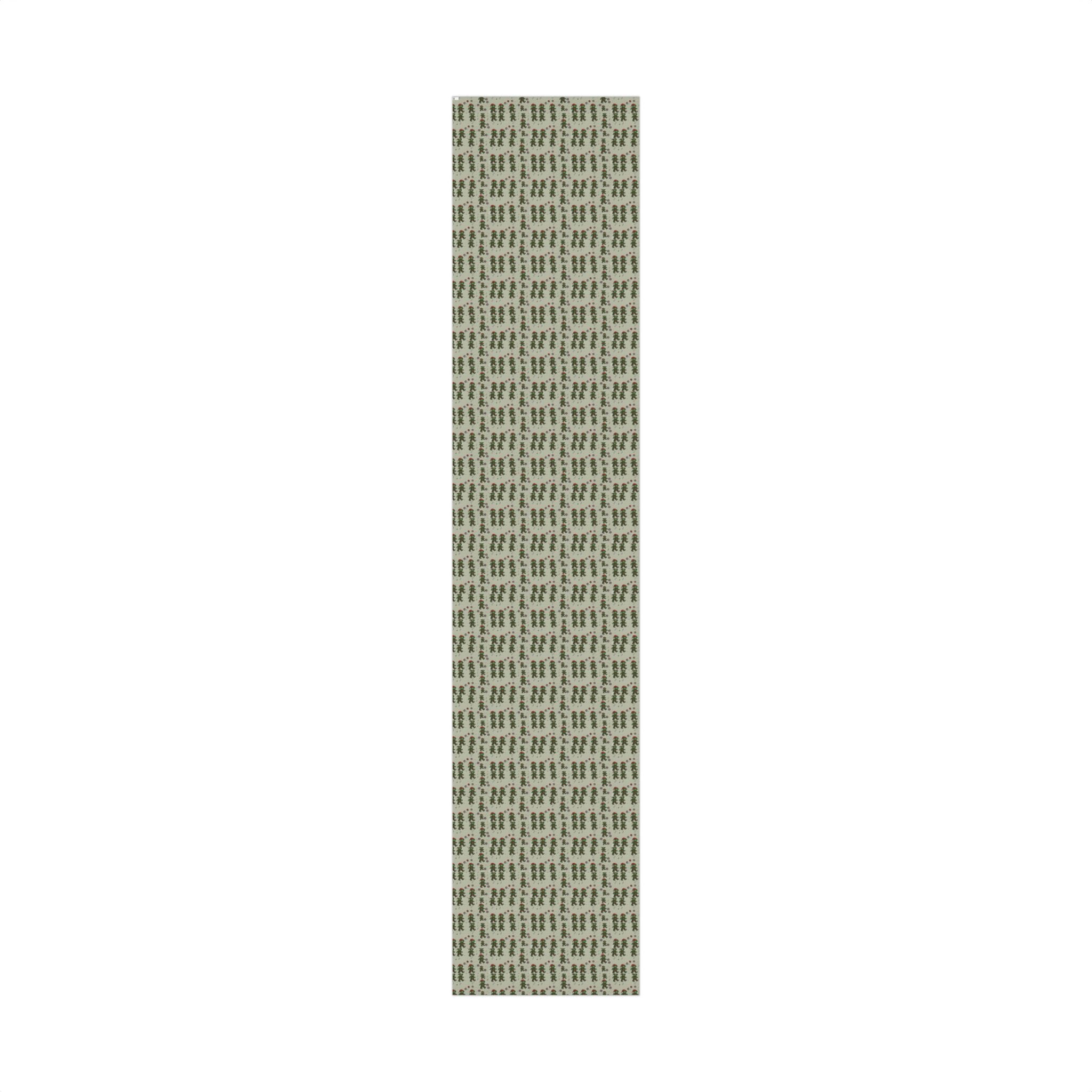 Grateful Dead Holiday Pattern Gift Wrap | Red Music Band Wrapping Paper