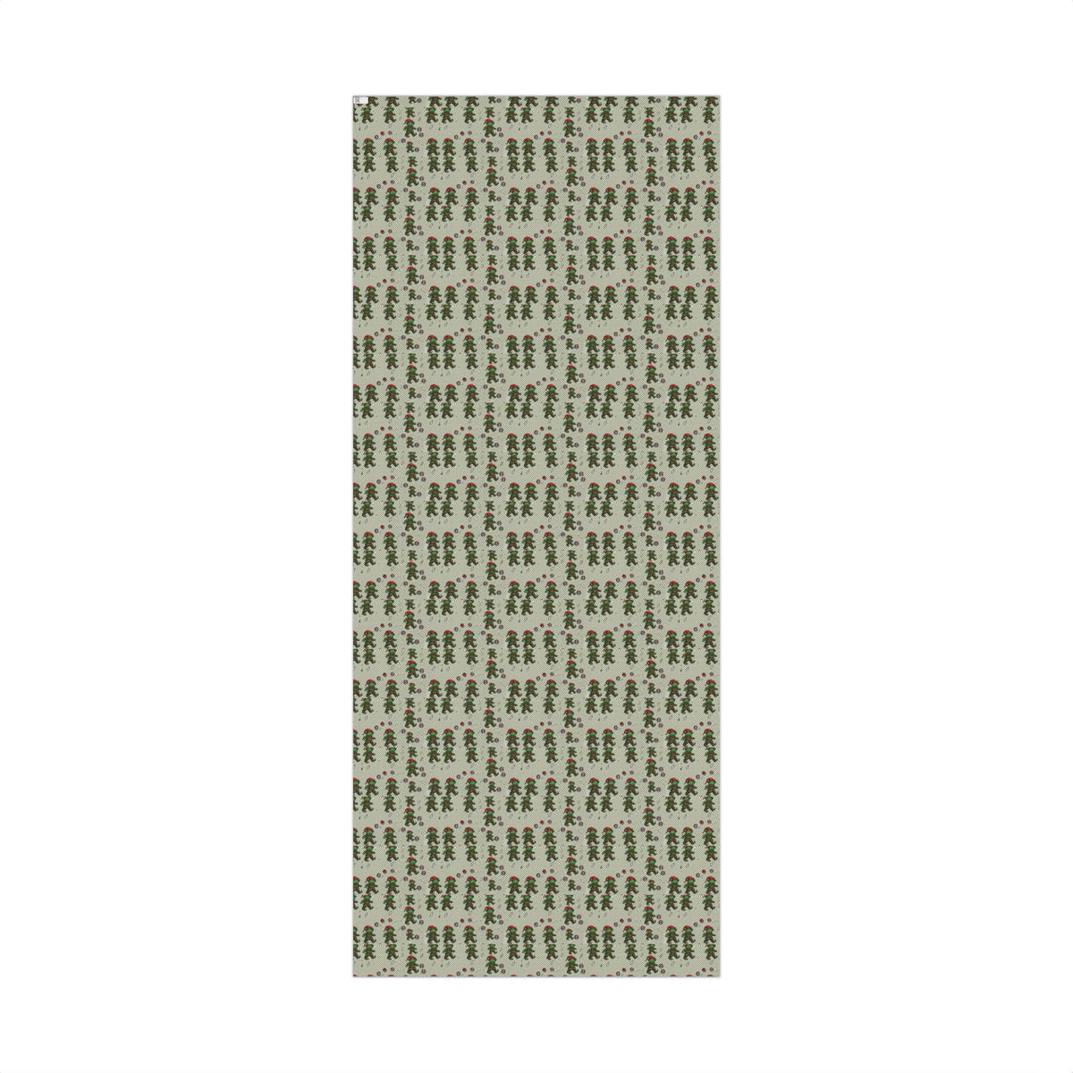 Grateful Dead Holiday Pattern Gift Wrap | Red Music Band Wrapping Paper