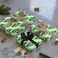 Retro Lightning Skull Pattern Gift Wrapping Paper Roll | 1pc, grateful dead, gift for a deadhead