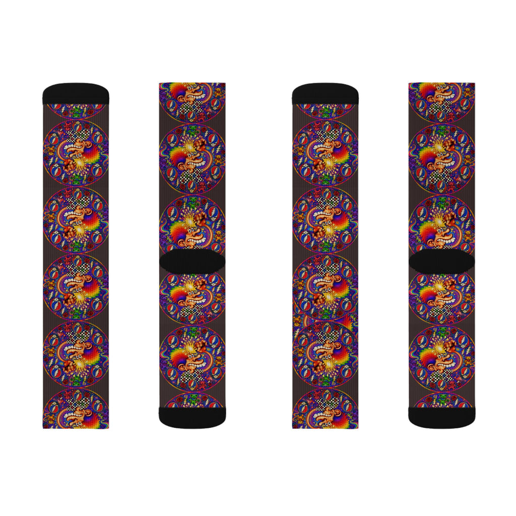 Grateful Dead Socks | Sublimation Socks