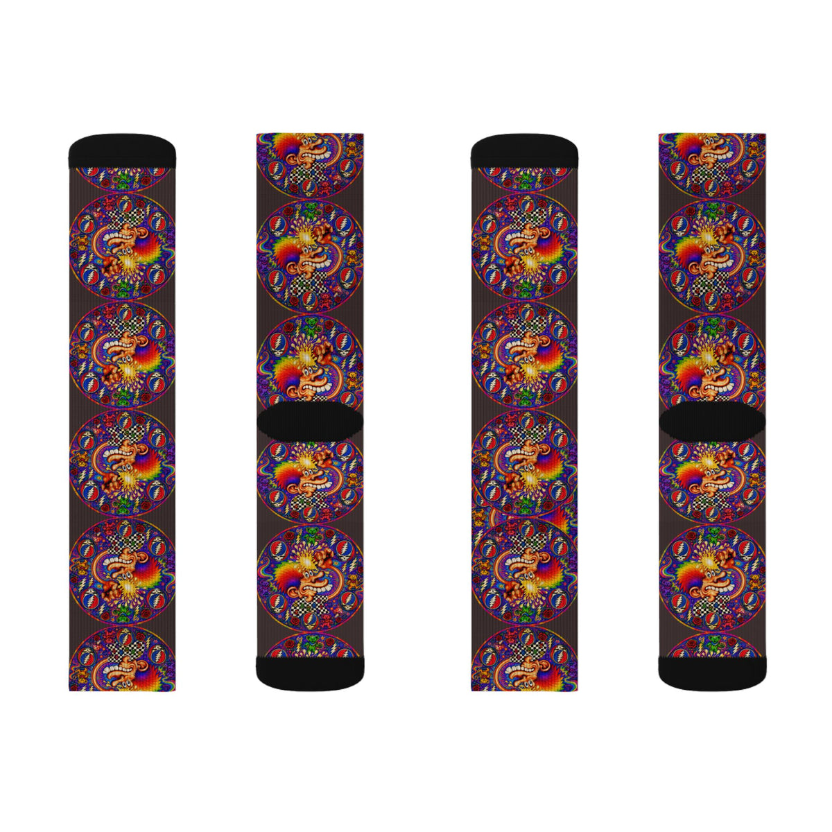 Grateful Dead Socks | Sublimation Socks