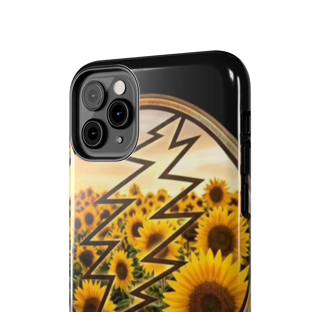 Sunflower Steal Your Face phone case | Grateful Dead inspired, Gift for. a deadhead