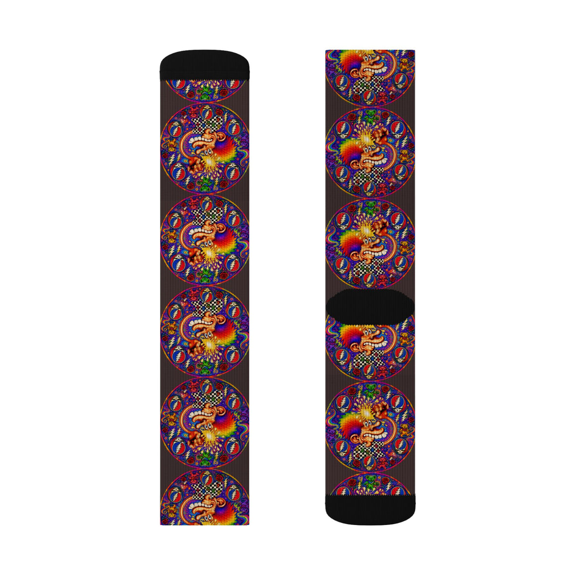 Grateful Dead Socks | Sublimation Socks
