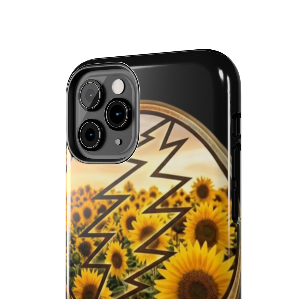 Sunflower Steal Your Face phone case | Grateful Dead inspired, Gift for. a deadhead