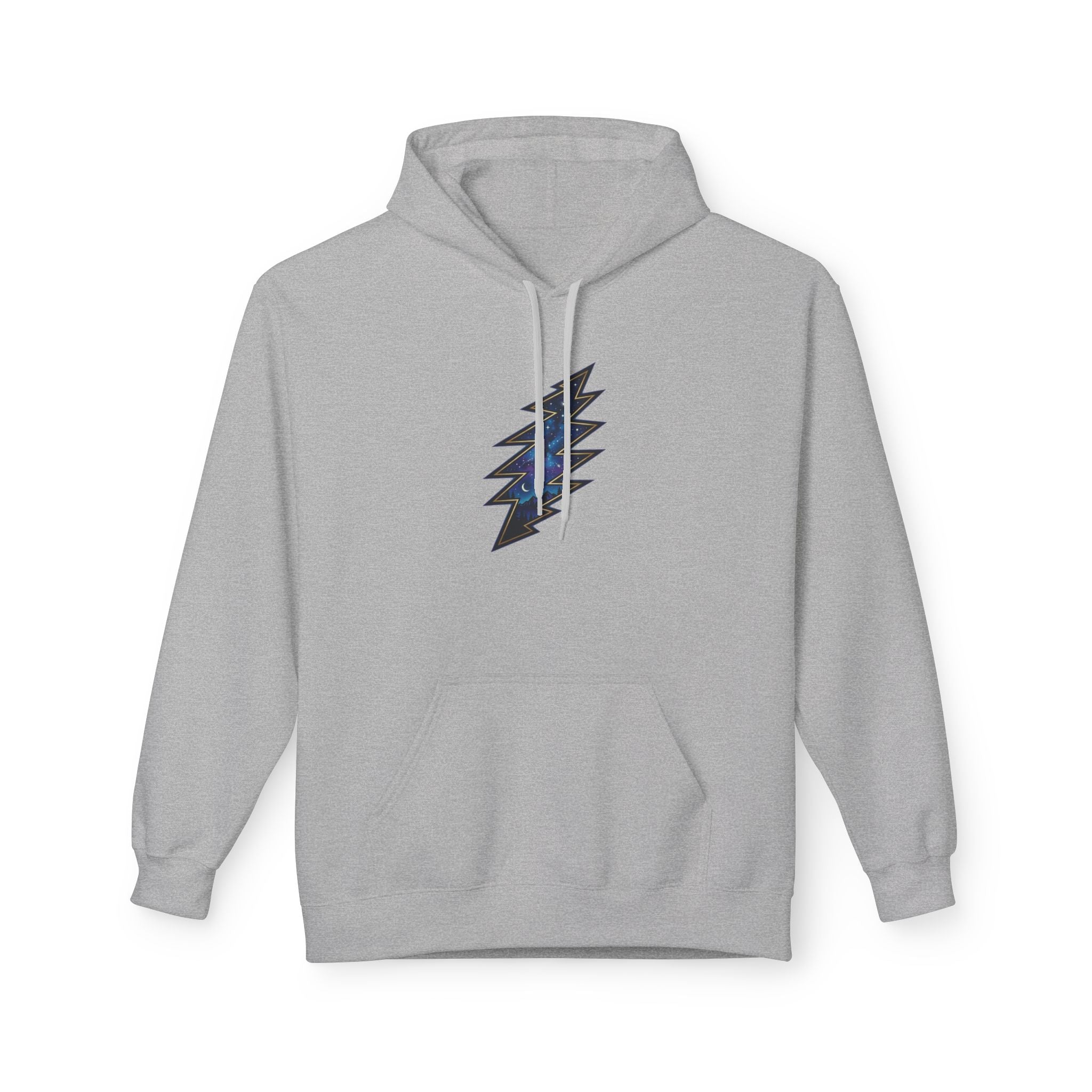 Grateful Dead Galaxy Hoodie | Space Nebula Chest Graphic