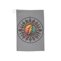 Golf Towel, Grateful Dead Inspired, Music Festival Accessory, Hippie Towel, Boho Bathroom Decor, Tie Dye Golf Towel