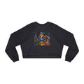 Grateful Dead Holiday Album Art Cropped Sweatshirt | Band Christmas Design, gift for deadhead, her