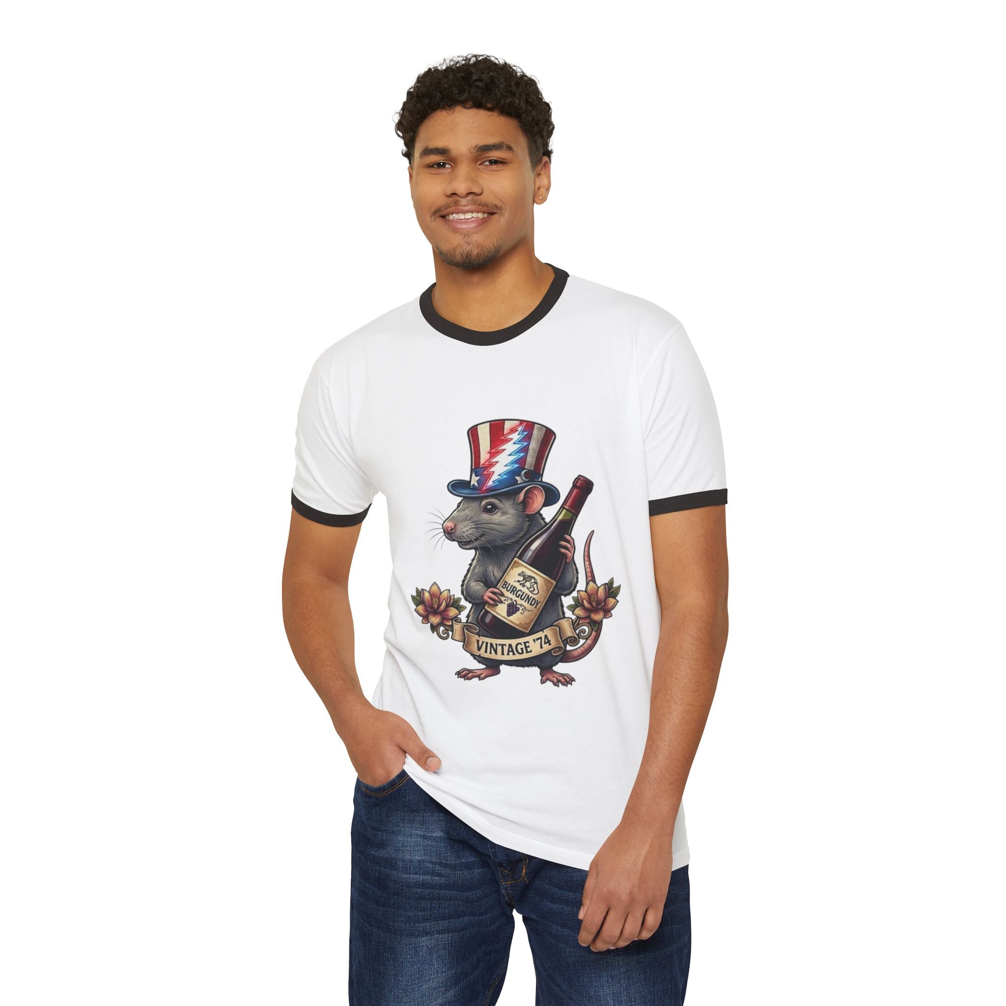 Grateful Dead Wharf Rat  Vintage '74 T-Shirt | Ringer, gift for a deadhead
