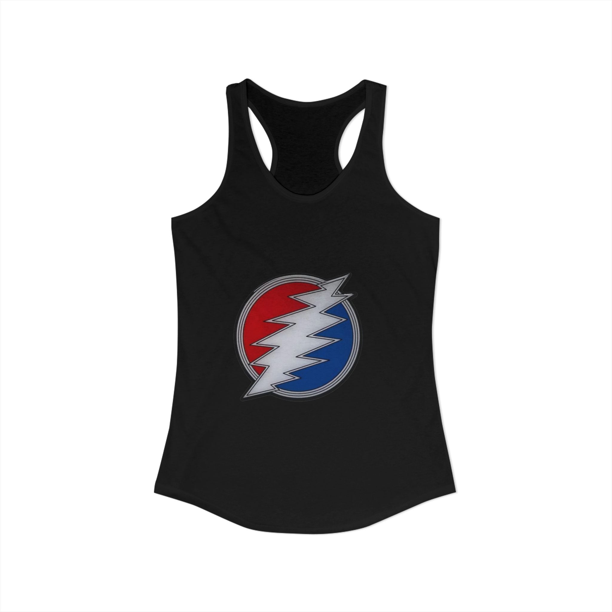 Grateful Dead Inspired Racerback Tank Top, Women's Summer Top, Festival Wear, Music Lover Gift, Hippie Apparel, Casual Outfit