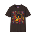 Psychedelic Dire Wolf Grateful Dead  Illustration T-Shirt | Retro Skull Lightning Graphics