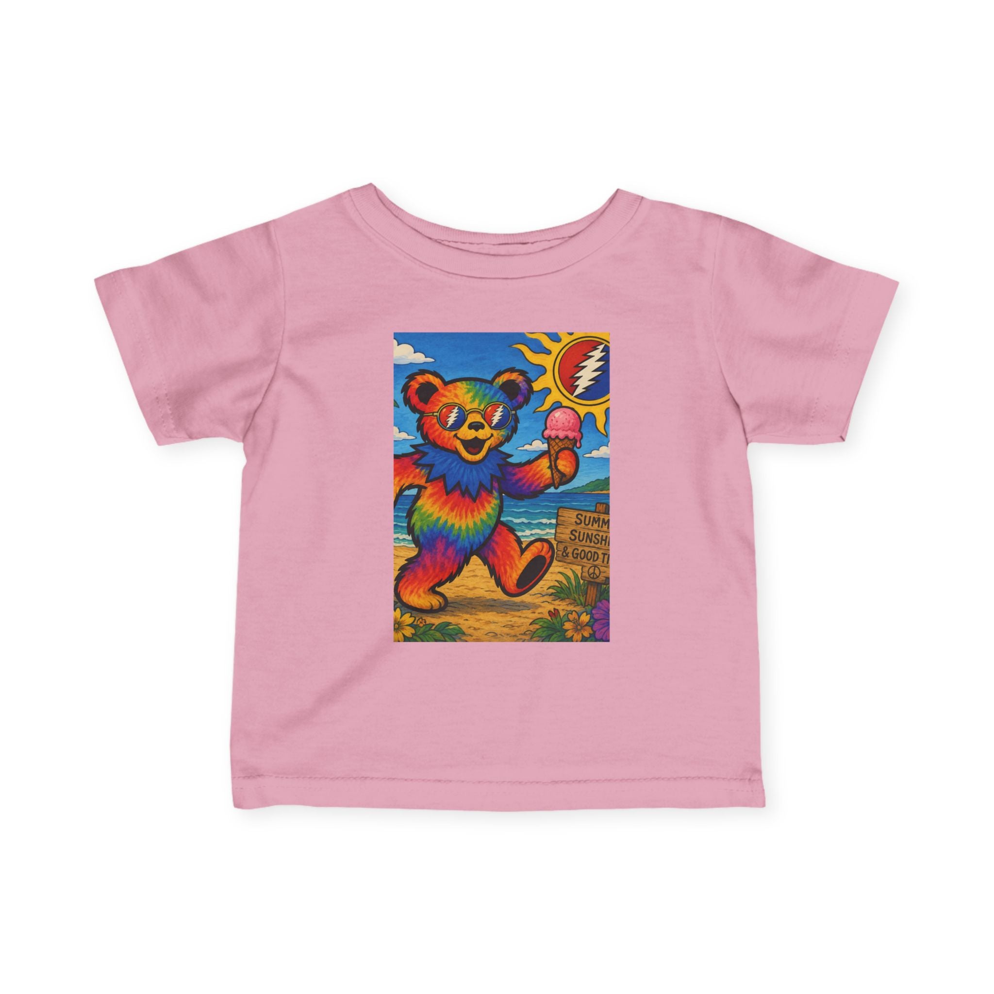 Rainbow Dancing Bear tee | Infant Tee grateful dead