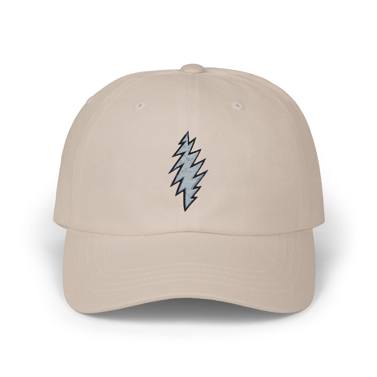 Lightning Bolt Classic Dad Cap | Stylish Casual Hat for Everyday Wear, Outdoor Adventures, Gifts for Him,Grateful Dead hat