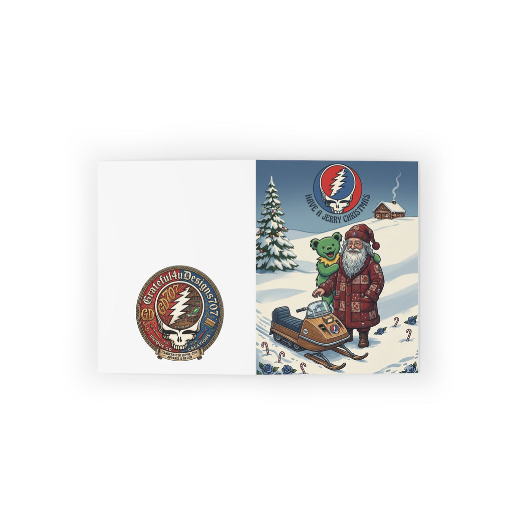 Have a Jerry Christmas Grateful Dead Santa Greeting Card
