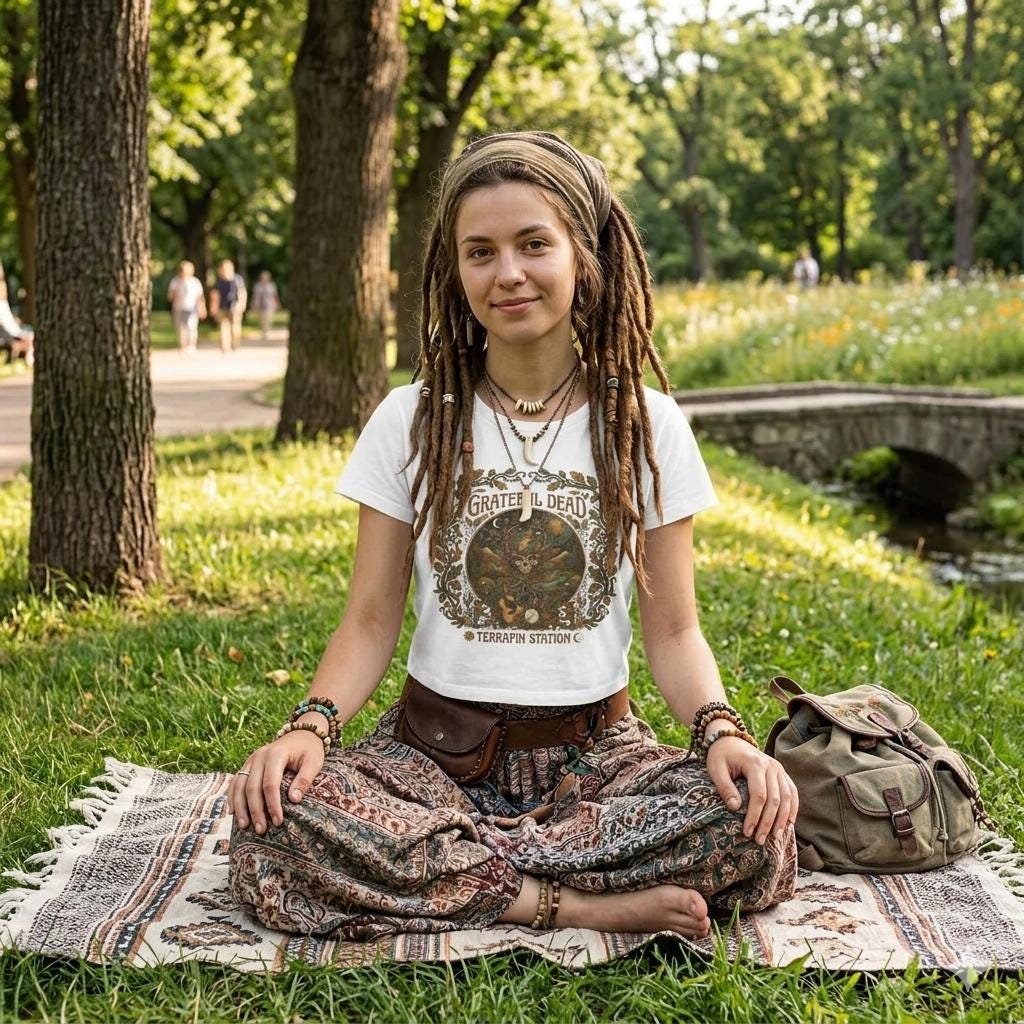 Grateful Dead Terrapin Station Tee gift for her, gift for deadhead, | Women's Baby Tee