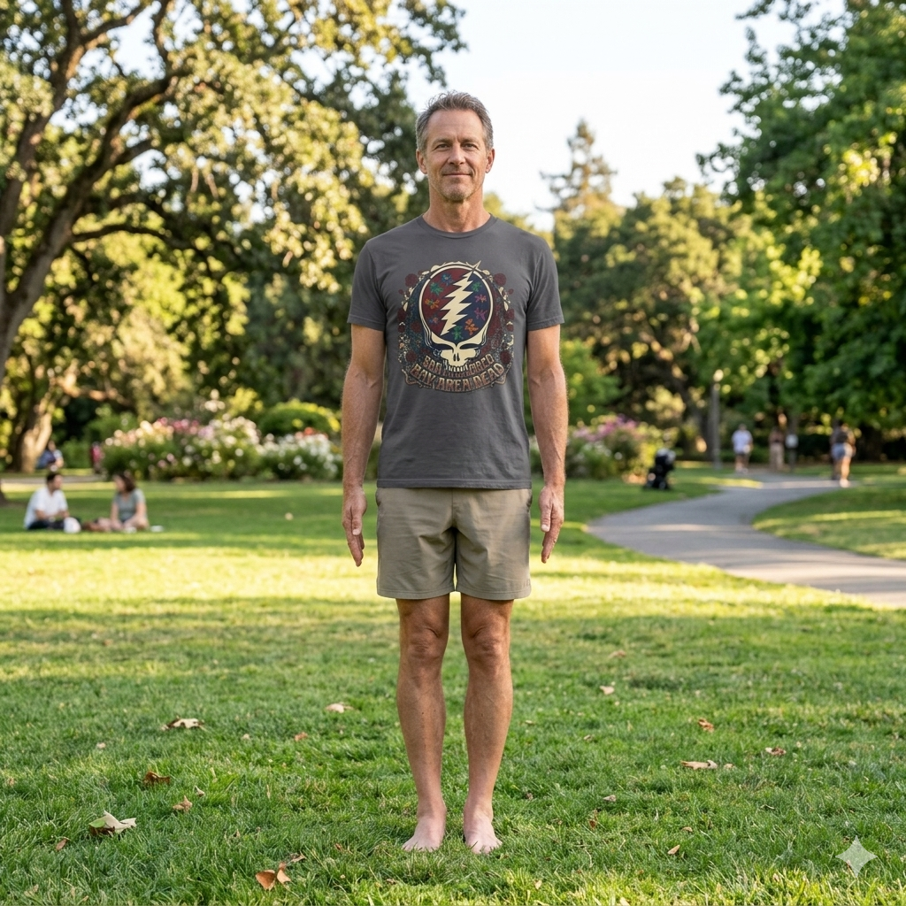 Grateful Dead Steal Your Face Skull Tee | Psychedelic Lightning Bolt T-Shirt