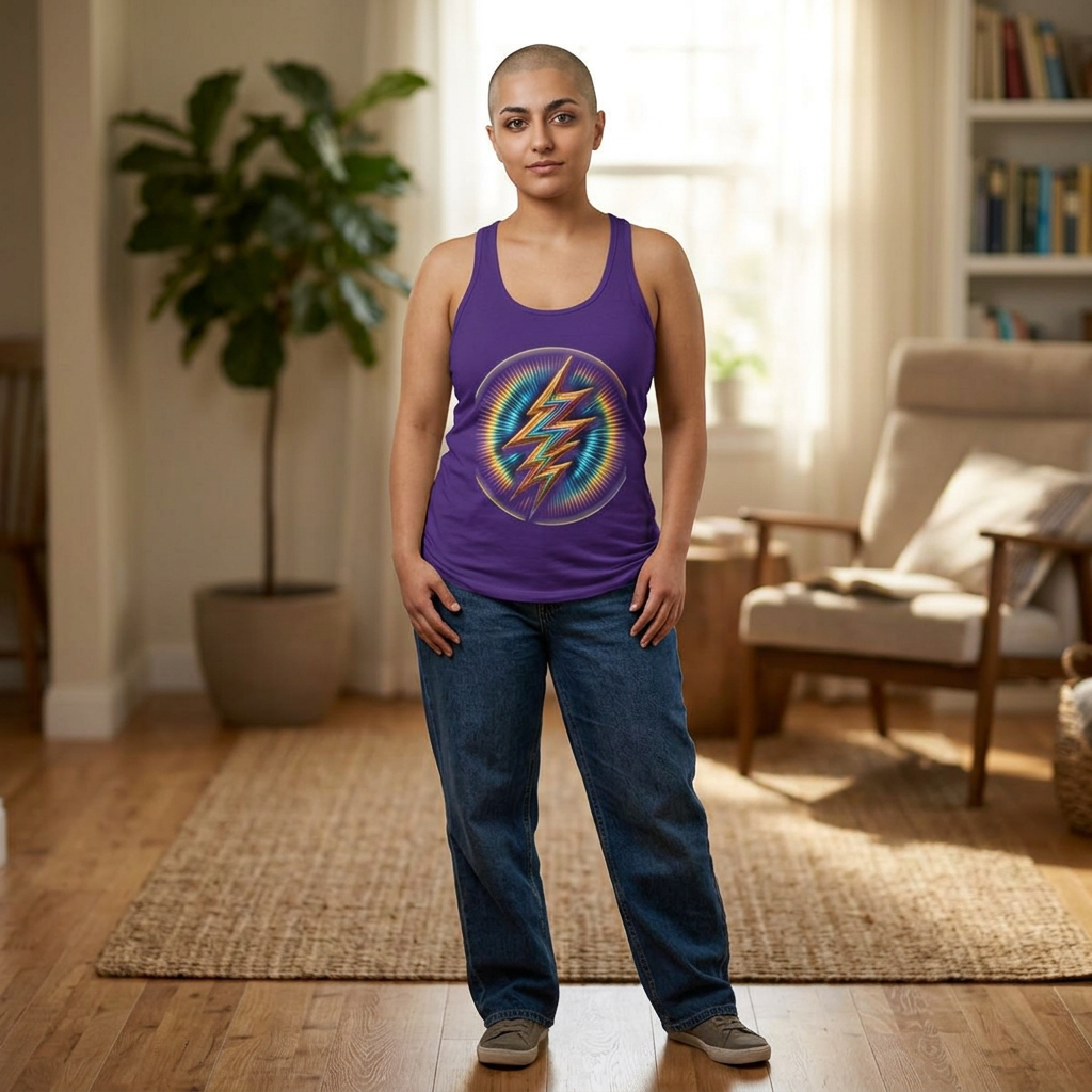 Racerback Tank Top, Grateful Dead Band, Women's Sleeveless Shirt for Music Lovers, Summer Concert Fashion, Hippie Festival Apparel, Retro