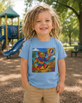 Grateful Dead Dancing Rainbow Bear Infant Tee | Sunny Beach Sunshine Graphic