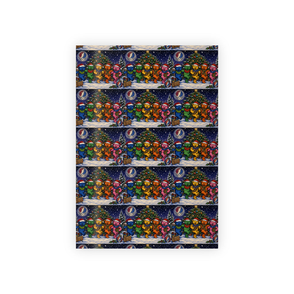 Grateful Dead  wrapping paper roll | Holiday Gift Wrap
