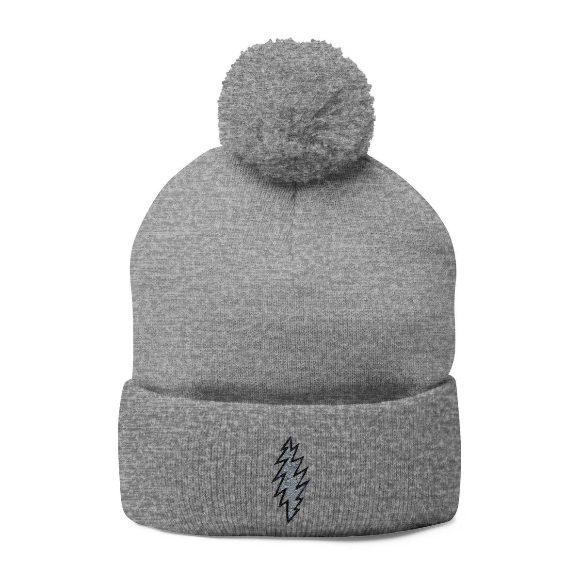 grateful dead Cozy Pom-Pom Knit Cap with Embroidered Design, Winter Hat, Gift for Him/Her, Cute Beanie, Stylish Accessory