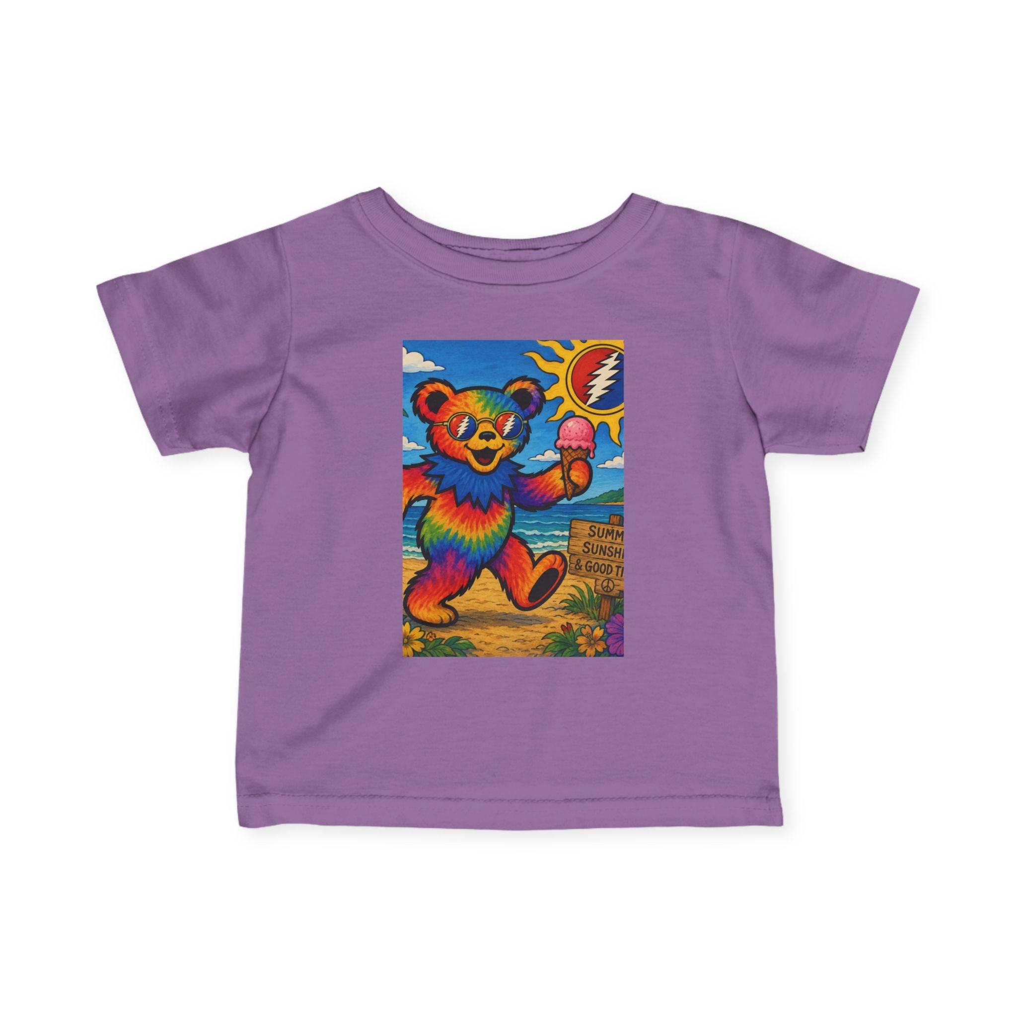 Rainbow Dancing Bear tee | Infant Tee grateful dead