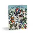 Grateful Dead Winter Greetings Card, gift for deadhead