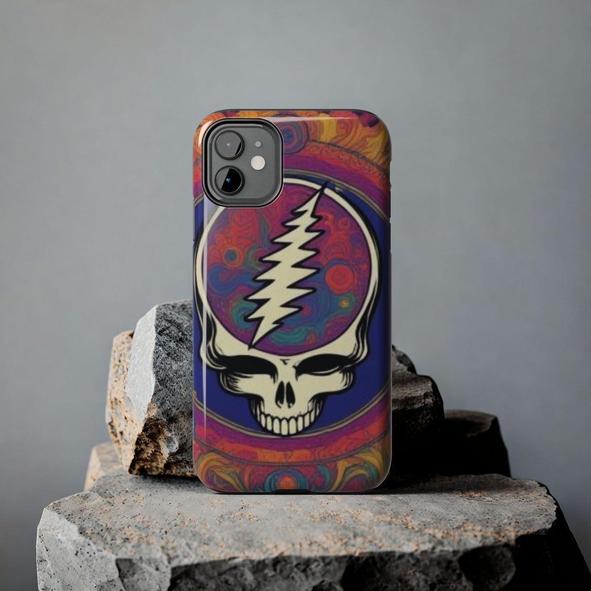 Steal Your Face Skull lightning bolt Phone Case | Protective iPhone cover