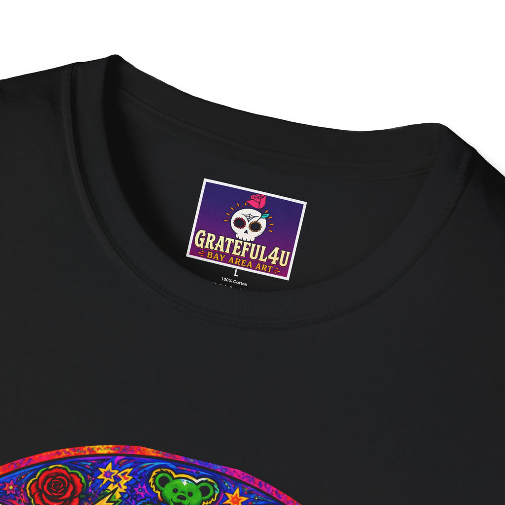Psychedelic Ice cream man Grateful Dead  T-Shirt | Grateful Dead Inspired Tee