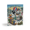 Grateful Dead Winter Greetings Bear Holiday Cards, Gift for deadhead