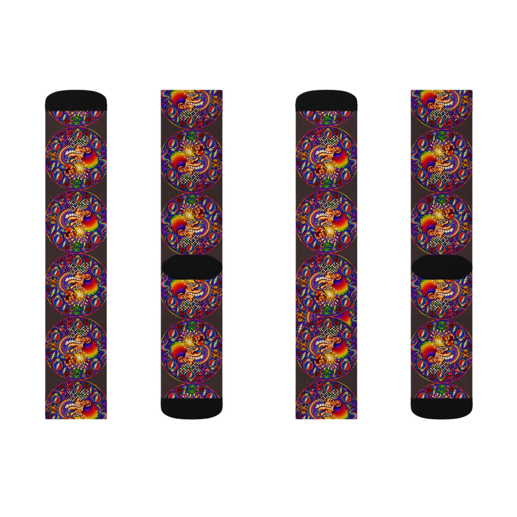 Grateful Dead Socks | Sublimation Socks