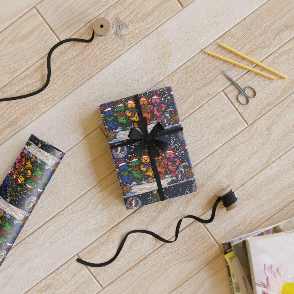 Grateful Dead  wrapping paper roll | Holiday Gift Wrap