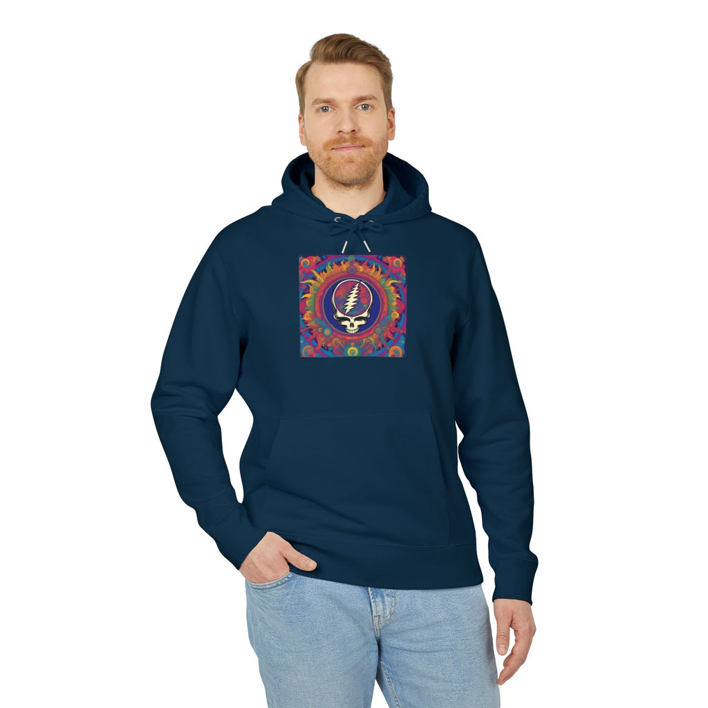 Psychedelic Steal Your Face hoodie | Grateful Dead skull lightning