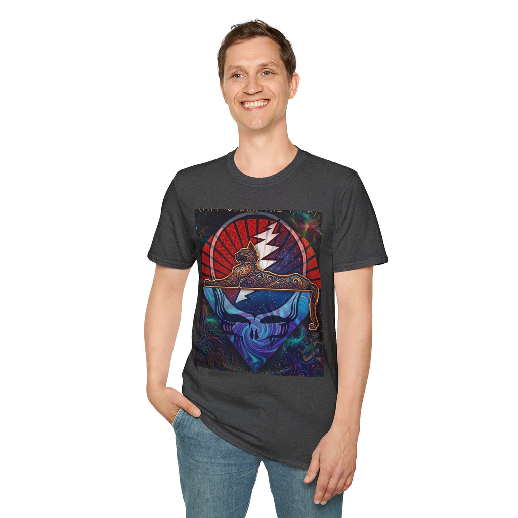 Steal Your Face Skull Lightning T-Shirt, gift for a deadhead  | Psychedelic Grateful Dead Tee
