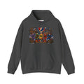 Grateful Dead Dancing Bears Hoodie | Band Logo, Psychedelic Concert Art, gift for a deadhead
