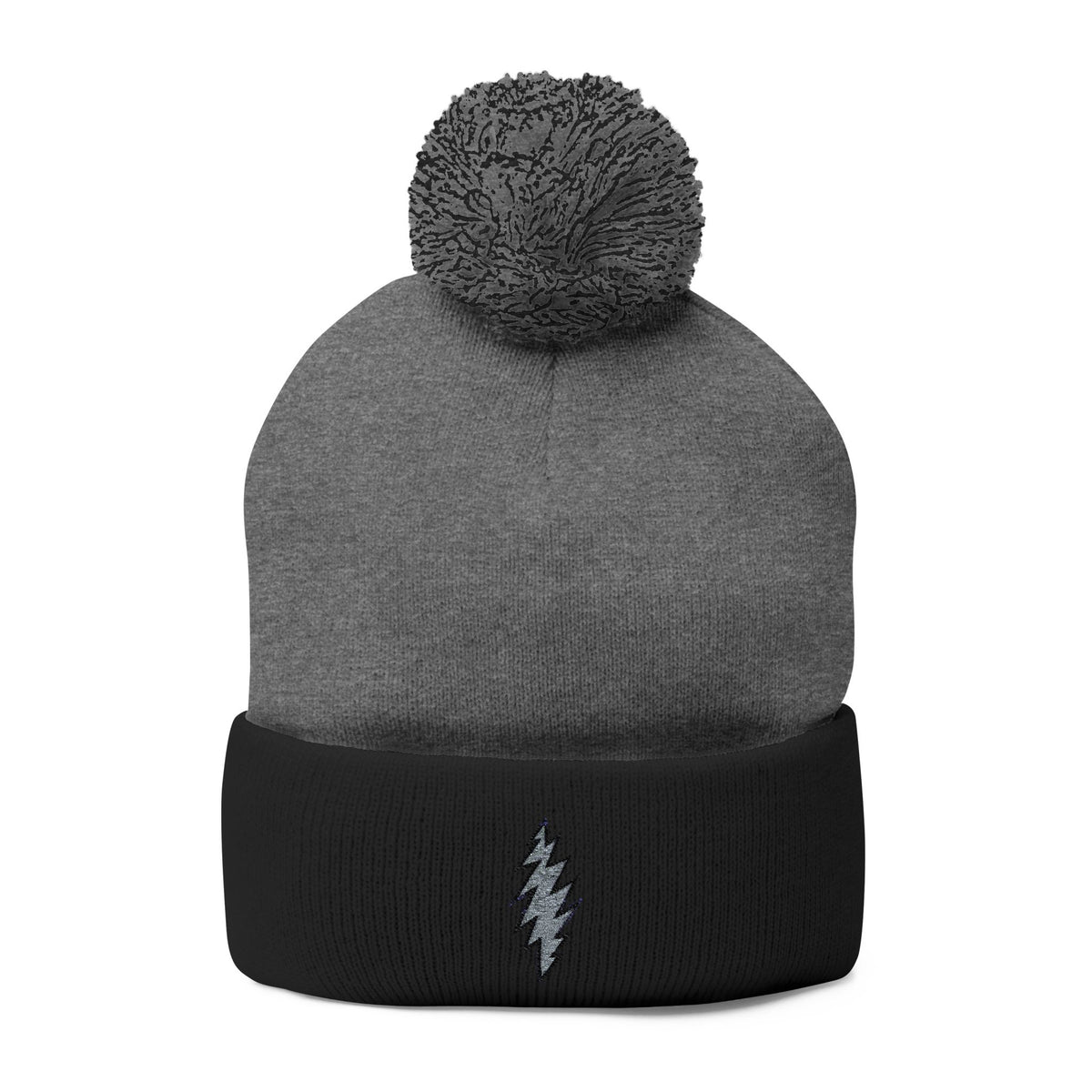 grateful dead Cozy Pom-Pom Knit Cap with Embroidered Design, Winter Hat, Gift for Him/Her, Cute Beanie, Stylish Accessory