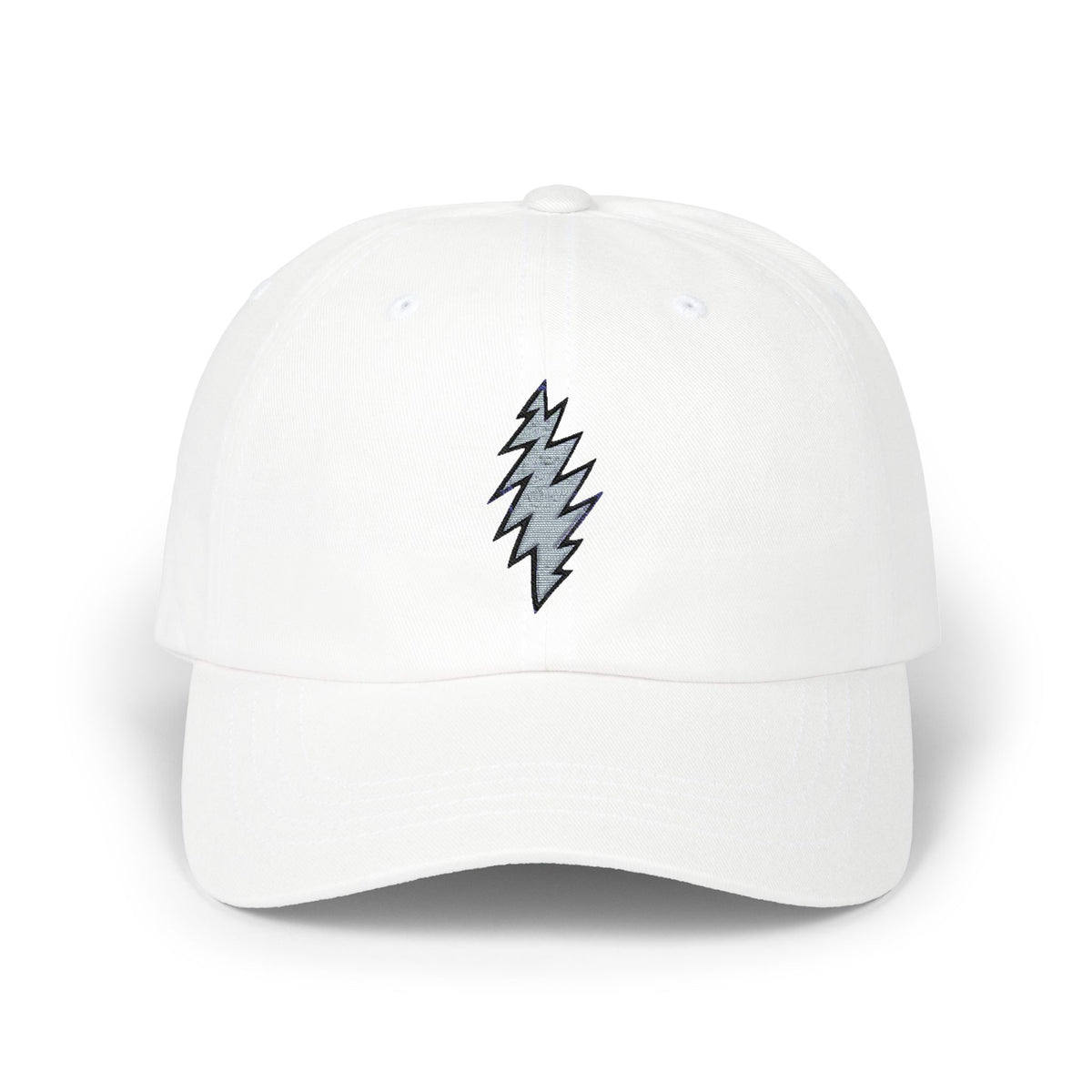 Lightning Bolt Classic Dad Cap | Stylish Casual Hat for Everyday Wear, Outdoor Adventures, Gifts for Him,Grateful Dead hat