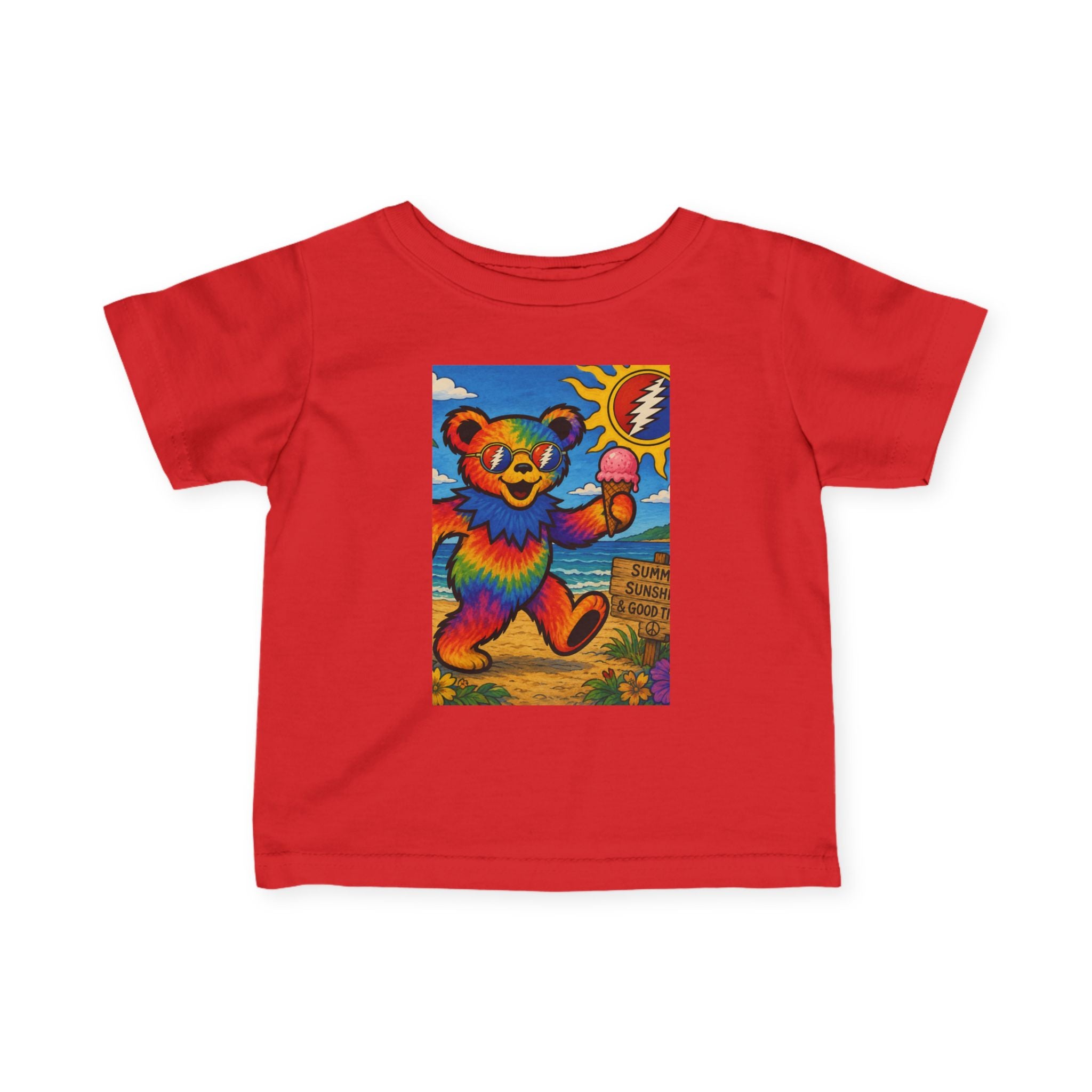Rainbow Dancing Bear tee | Infant Tee grateful dead