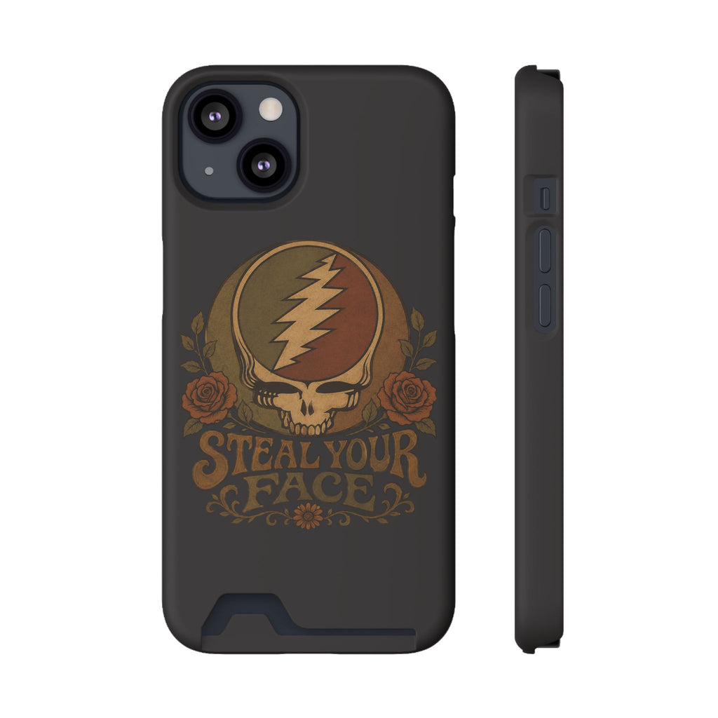 Steal Your Face skull lightning emblem Phone Case
