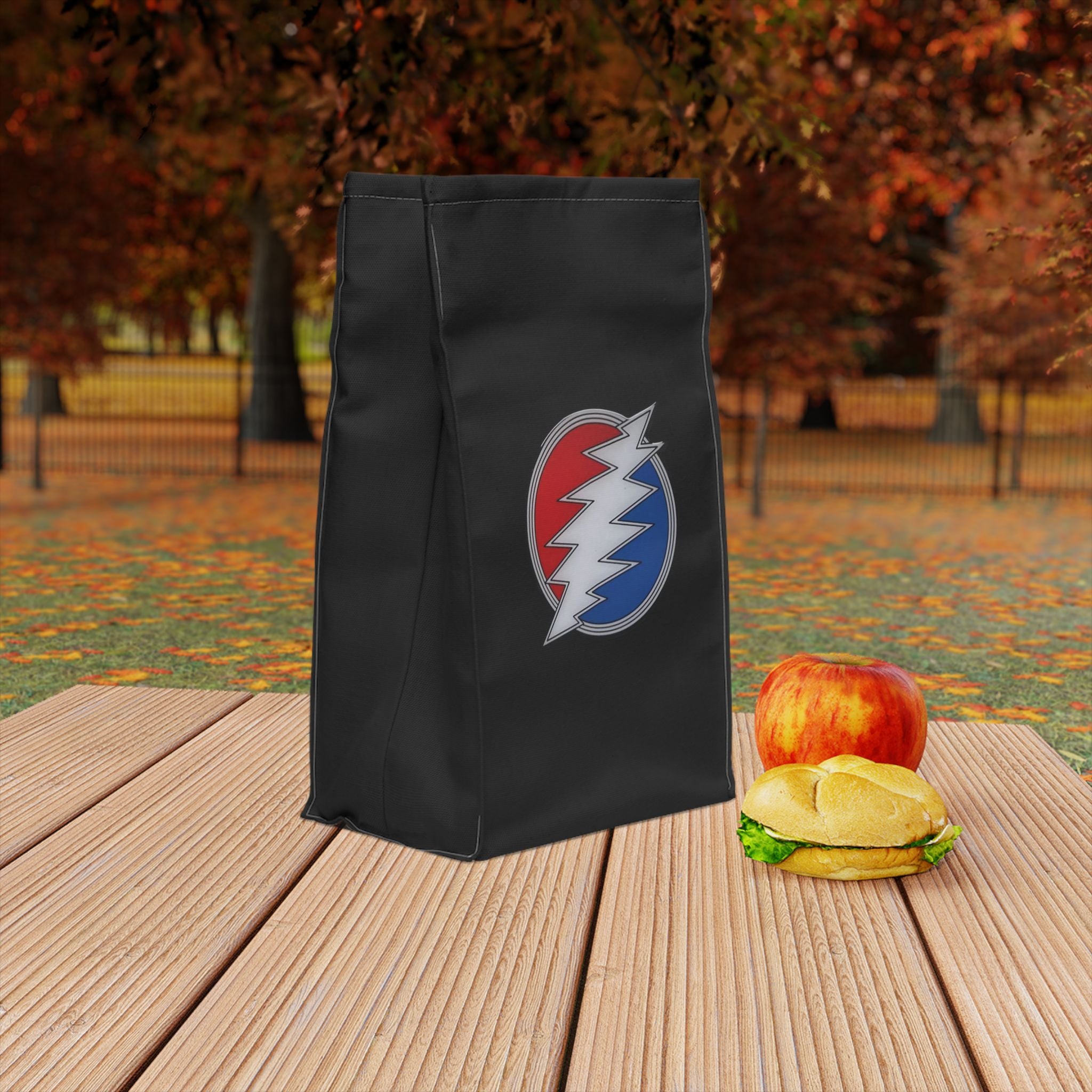 Stylish Polyester Lunch Bag | Perfect for Work, School, or Picnics   grateful dead