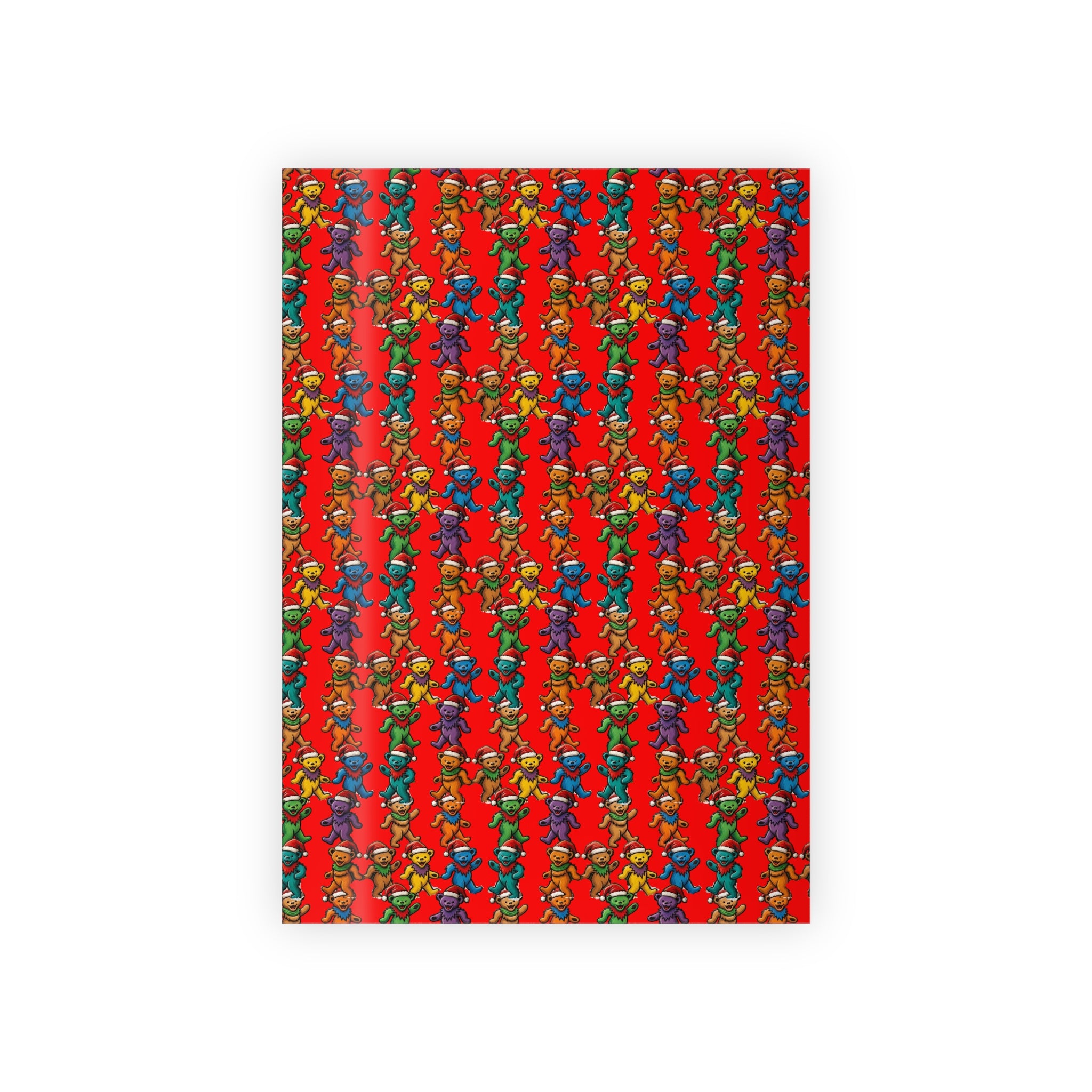 Colorful Dancers Pattern Gift Wrap Roll | Wrapping Paper, Grateful Dead inspired