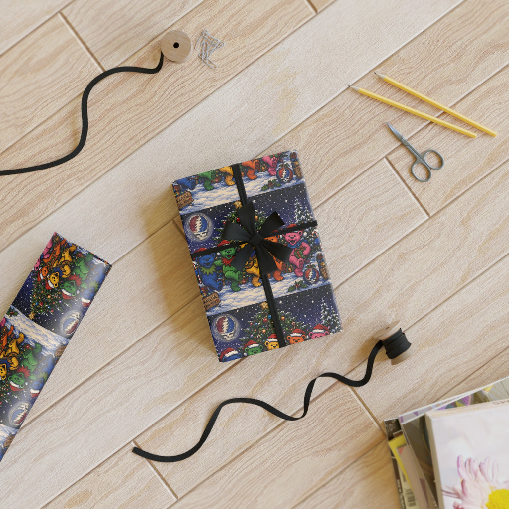 Grateful Dead  wrapping paper roll | Holiday Gift Wrap