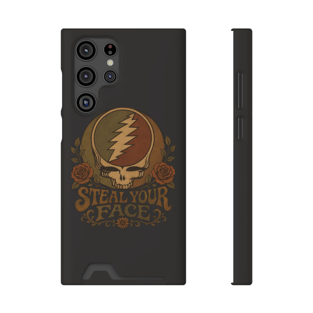 Steal Your Face skull lightning emblem Phone Case