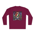Grateful Dead, gift for a deadhead, Santa Steal Your Face Skull Long Sleeve Tee | Holiday Grateful Dead Tee