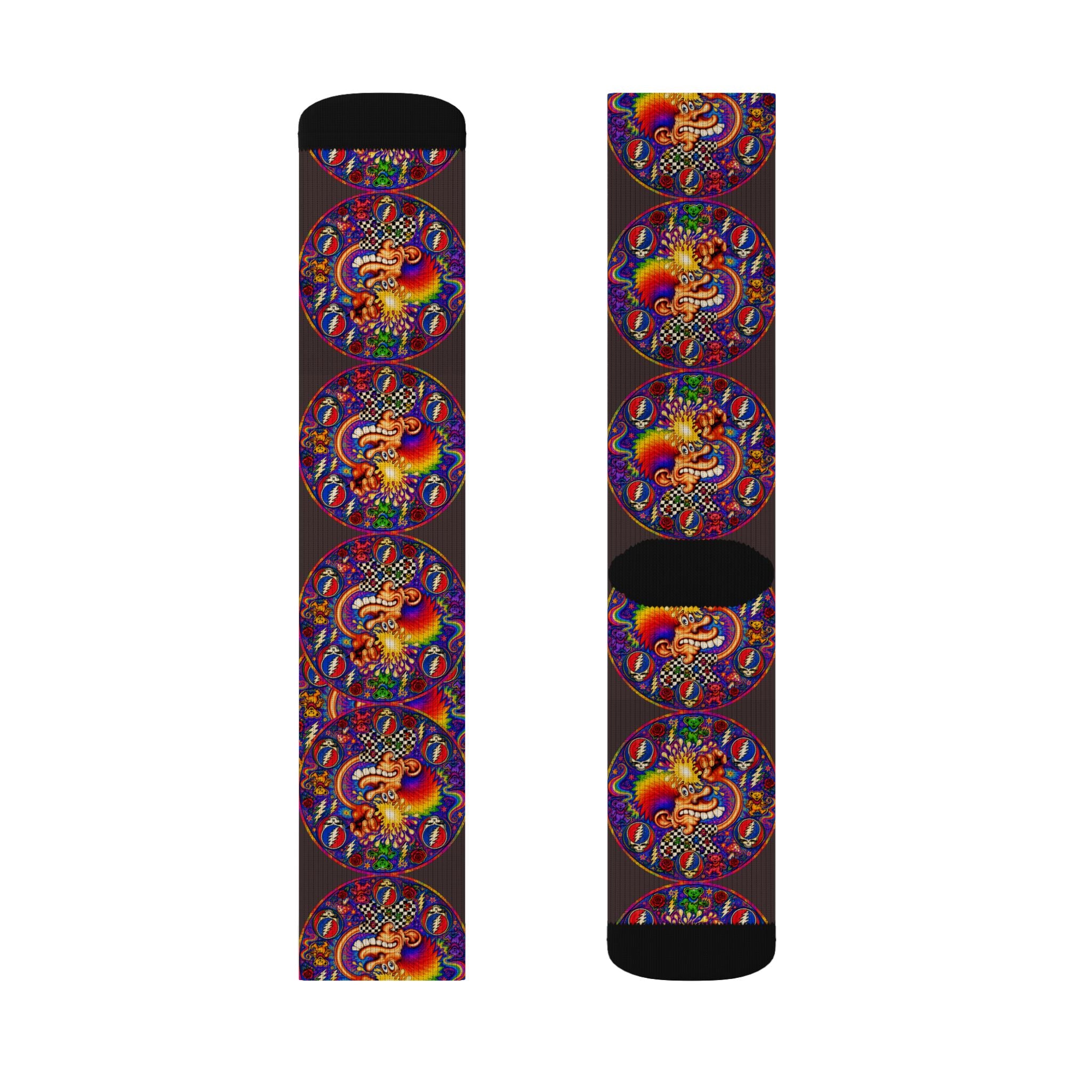Grateful Dead Socks | Sublimation Socks