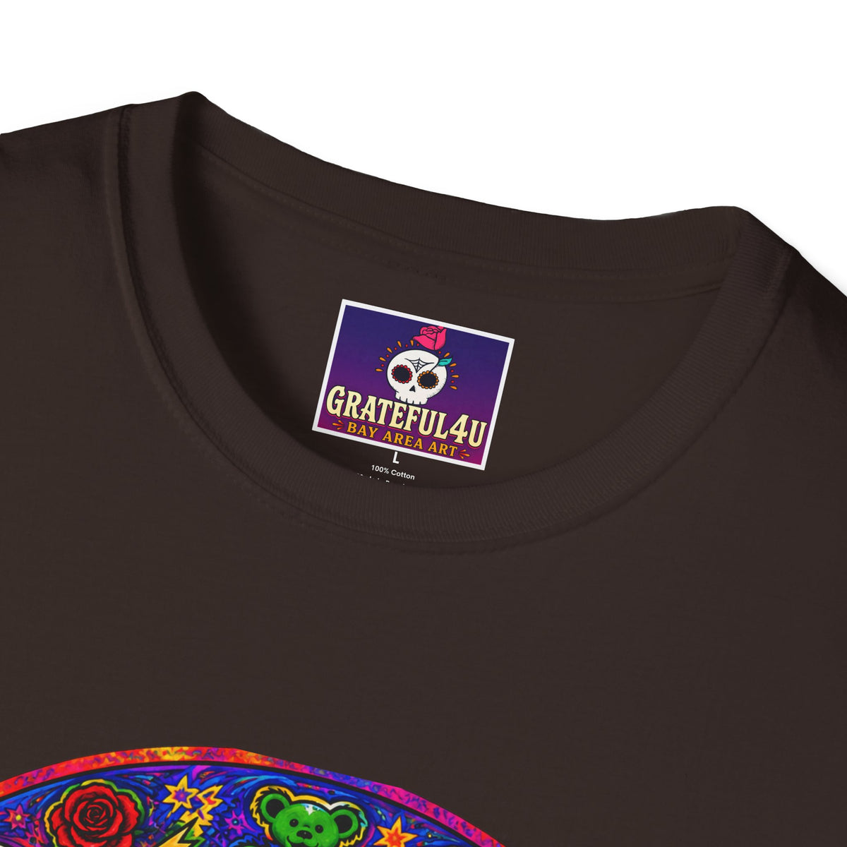 Psychedelic Ice cream man Grateful Dead  T-Shirt | Grateful Dead Inspired Tee