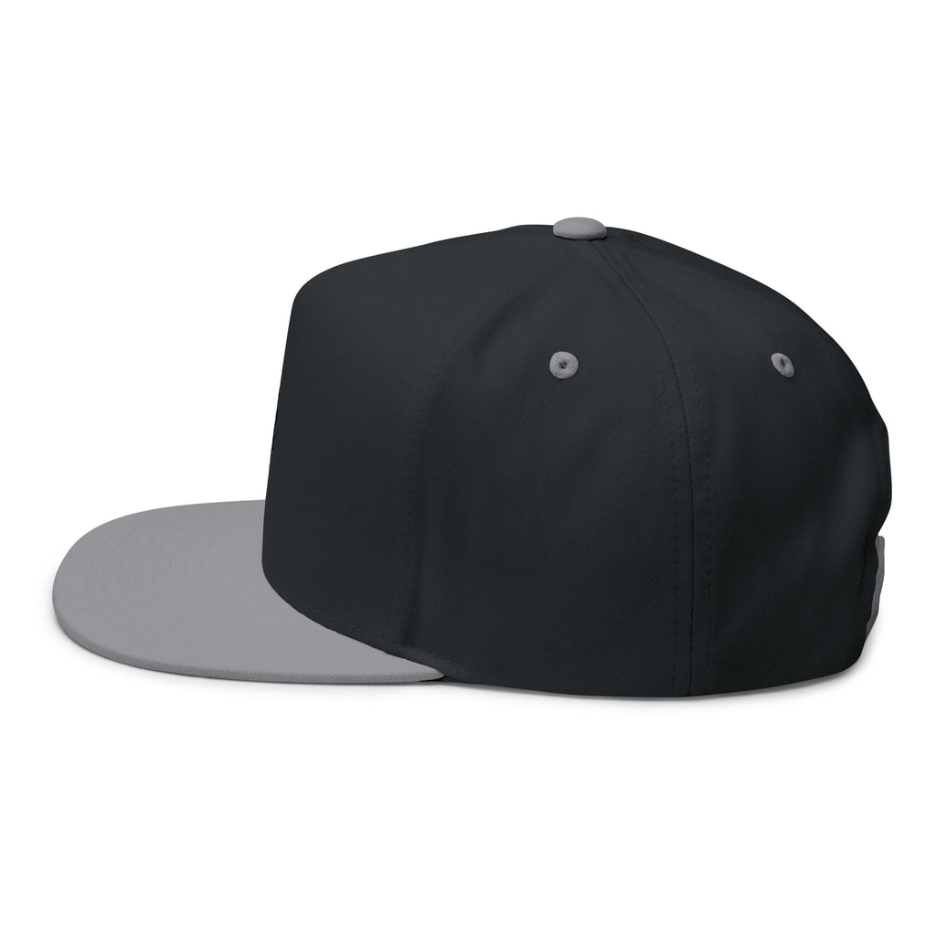 Lightning Bolt Embroidered Cap | Flat Bill Snapback Grateful Dead tour hat