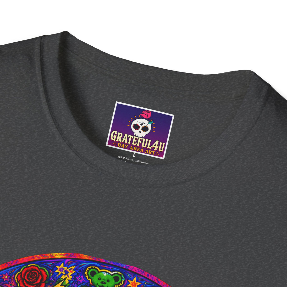 Psychedelic Ice cream man Grateful Dead  T-Shirt | Grateful Dead Inspired Tee