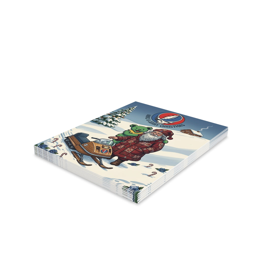 Have a Jerry Christmas Grateful Dead Santa Greeting Card