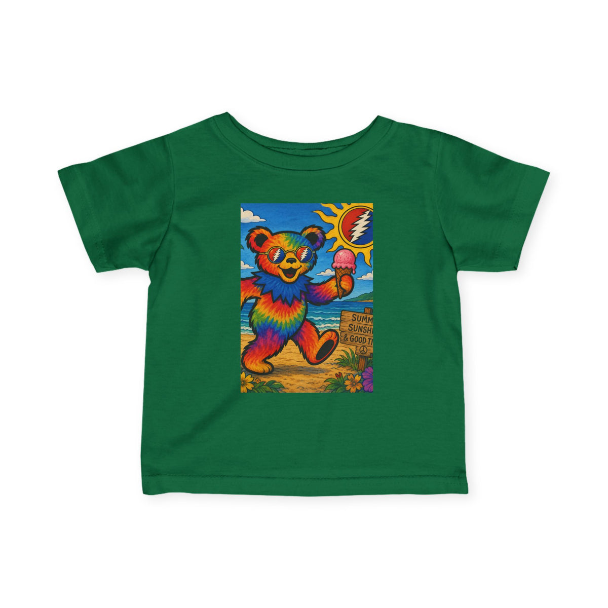 Rainbow Dancing Bear tee | Infant Tee grateful dead