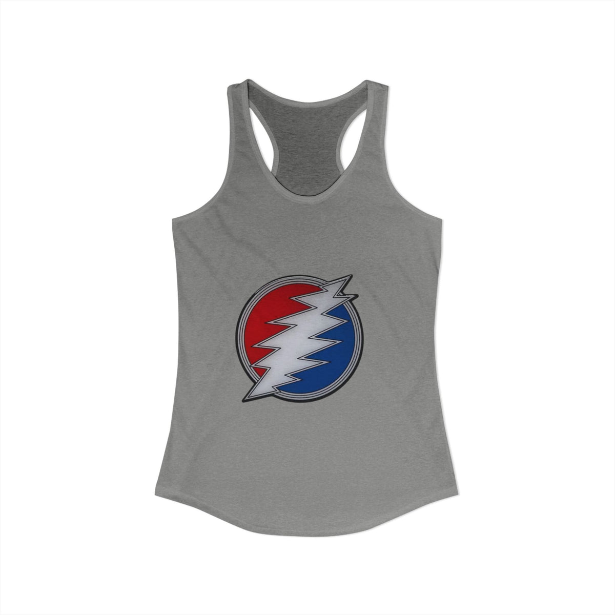 Grateful Dead Inspired Racerback Tank Top, Women's Summer Top, Festival Wear, Music Lover Gift, Hippie Apparel, Casual Outfit