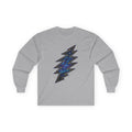 Galaxy Lightning Bolt Long Sleeve Tee | Space Skull Grateful Dead Inspired